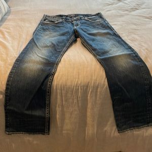 Mens Silver Zac Jeans